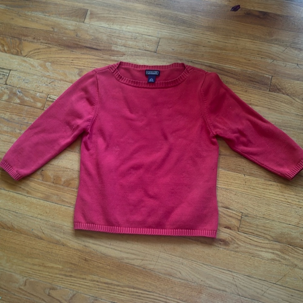 Land’s End 100% Cotton Sweater